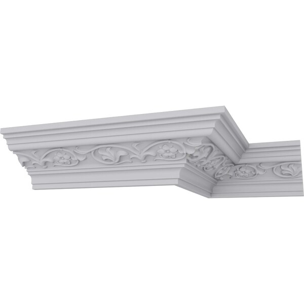 Ekena Millwork 3"H x 3 3/8"P x 4 1/2"F x 94 1/2"L Medway Crown Moulding - MLD03X03X04ME