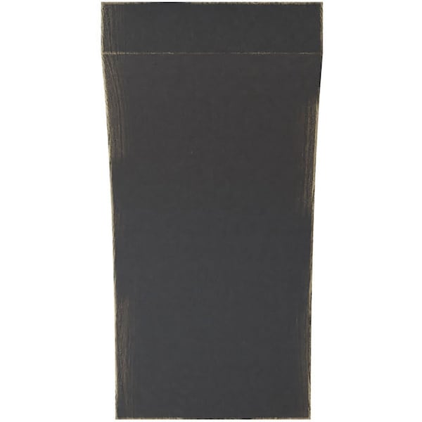 Ekena Millwork 3"W x 3 1/2"D x 6"H Small Lawson Wood Vintage Decor Corbel, Black - CORWD03X03X06LWBL