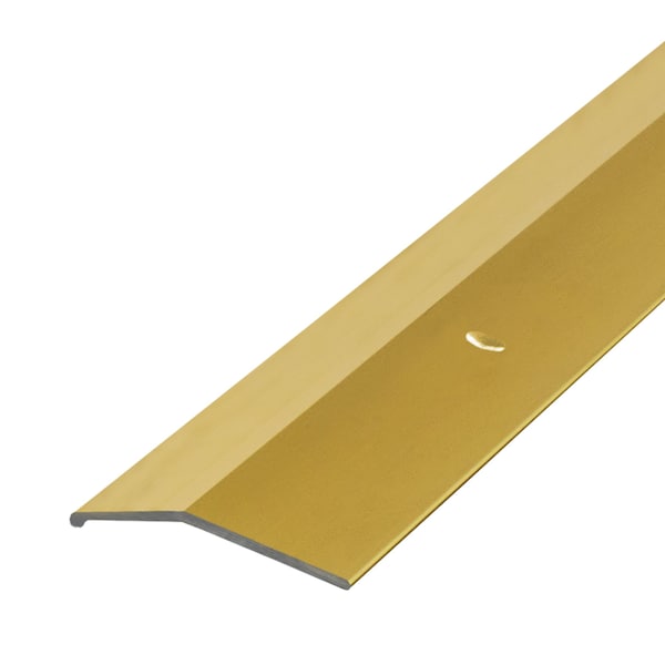M-D Building Products Aluminum, Satin Brass, 36 in L, 1.38 in W - 72074