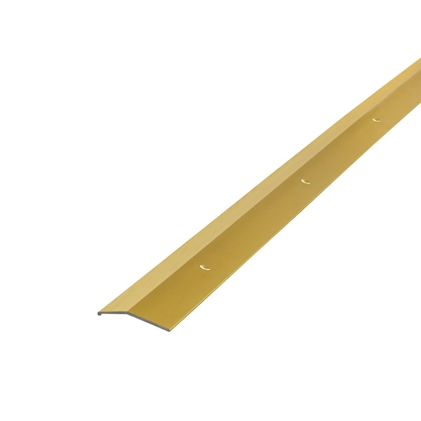 M-D Building Products Aluminum, Satin Brass, 36 in L, 1.38 in W - 72074