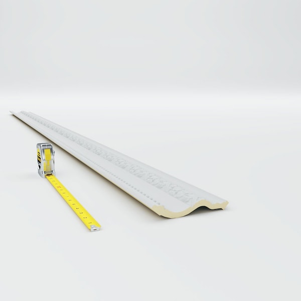 Ekena Millwork 4 1/2"H x 3 3/4"P x 6"F x 94 1/2"L Dublin Crown Moulding - MLD04X03X06DU