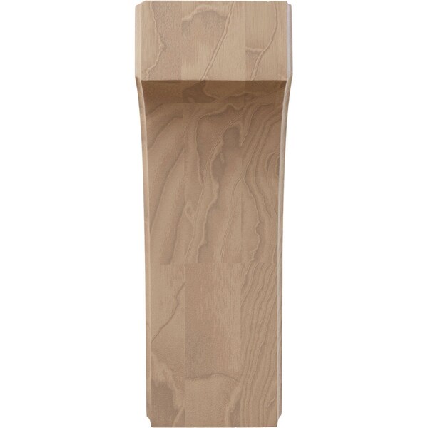 Ekena Millwork 3 1/2"W x 4"D x 10"H Clarksville Bracket, Mahogany - BKTW04X04X10CVGM