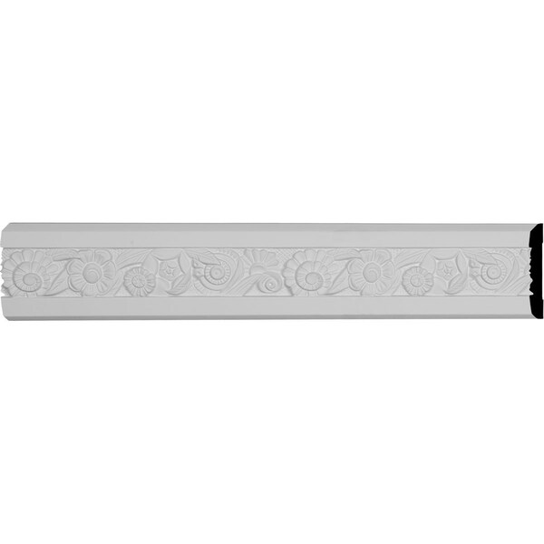 Ekena Millwork Panel Moulding, Urethane, 96-1/8 in L, 4-1/4 in H - PML04X01EM