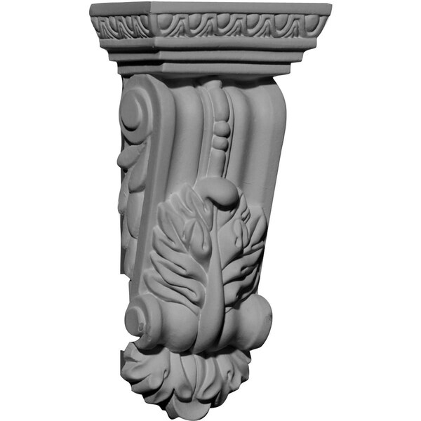 Ekena Millwork 2 3/4"W x 1 5/8"D x 5 1/2"H Granada Corbel - COR02X01X05GR