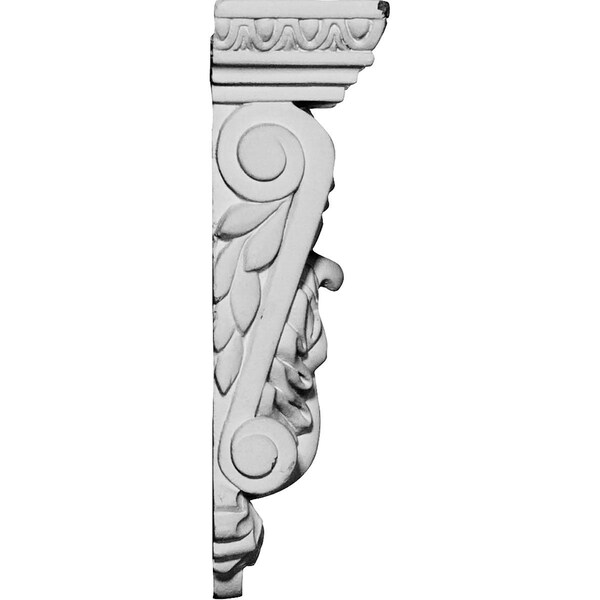 Ekena Millwork 2 3/4"W x 1 5/8"D x 5 1/2"H Granada Corbel - COR02X01X05GR
