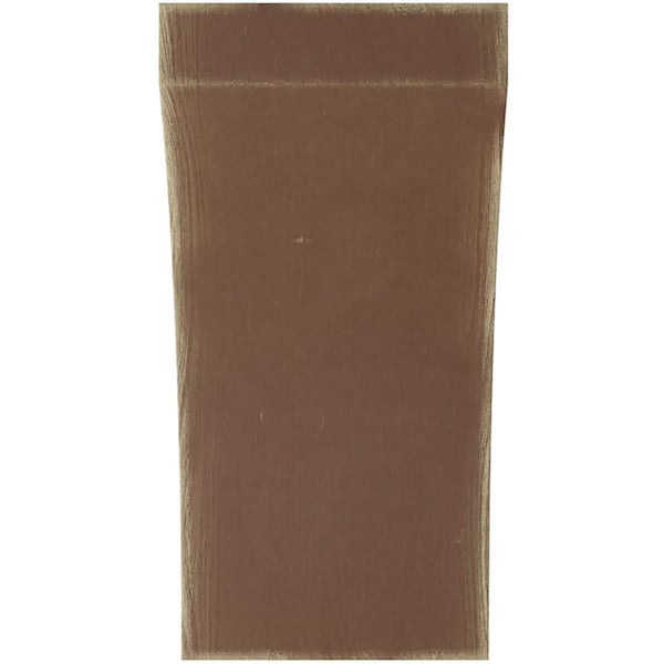 Ekena Millwork 3"W x 3 1/2"D x 6"H Small Lawson Wood Vintage Decor Corbel, Weathered Brown - CORWD03X03X06LWBR