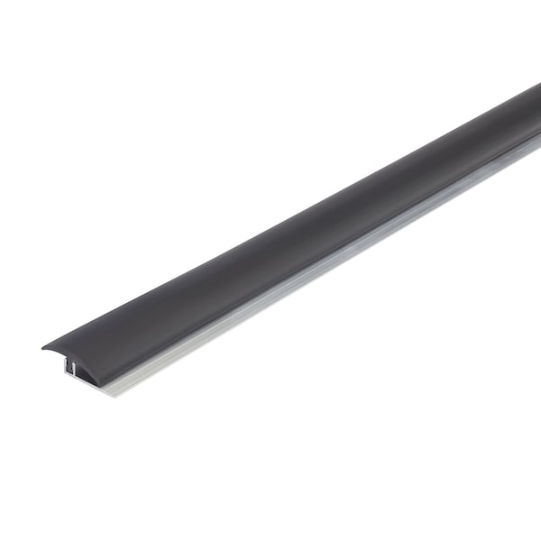 M-D Building Products 1-1/4 In. X 96 In. Black Vinyl Divider In.T In. w/ Metal Track - 31215