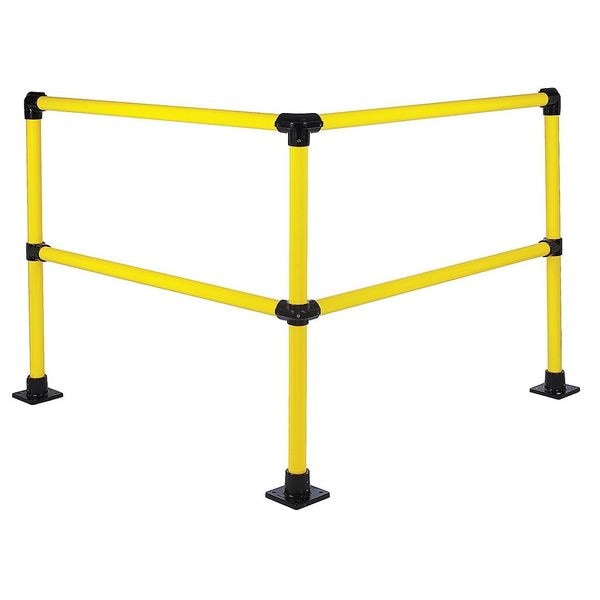 Hollaender Handrail Corner Connector, 8 Ft, Steel - 50121