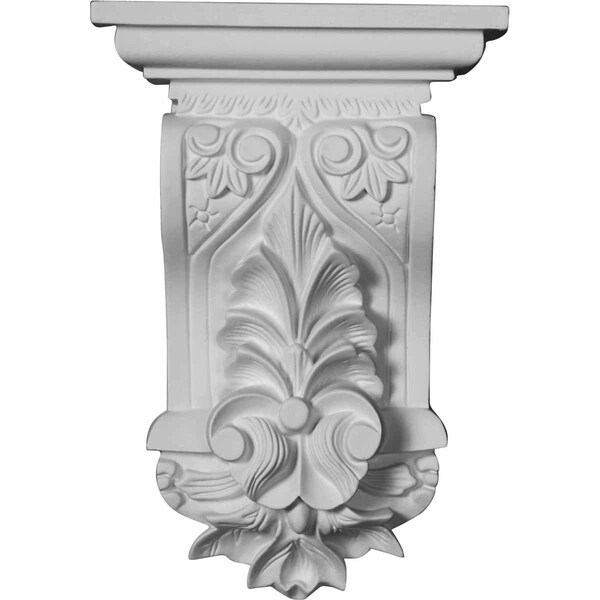 Ekena Millwork 7 1/4"W x 3 1/2"D x 10 1/2"H Nadia Corbel - COR07X04X11NA