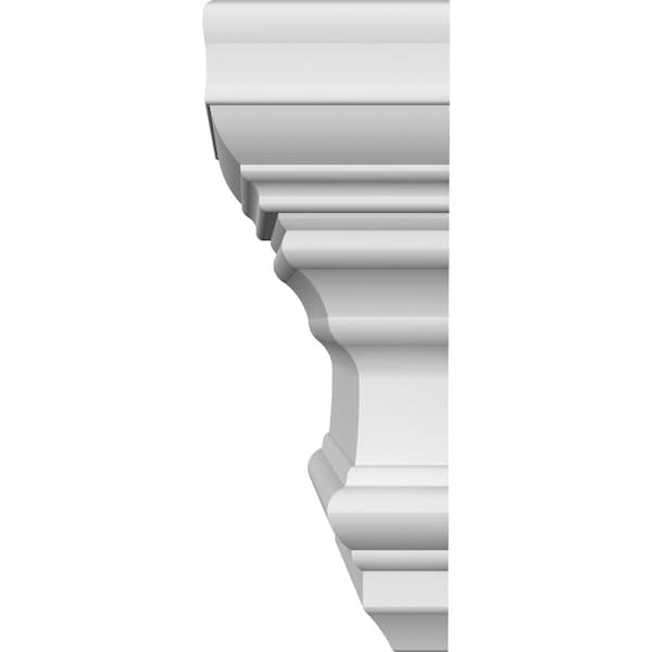 Ekena Millwork 35" Bottom Width x 38 1/4" Top Width x 5 1/2"H x 1/2"P Seville Crosshead - CRH05X35SE