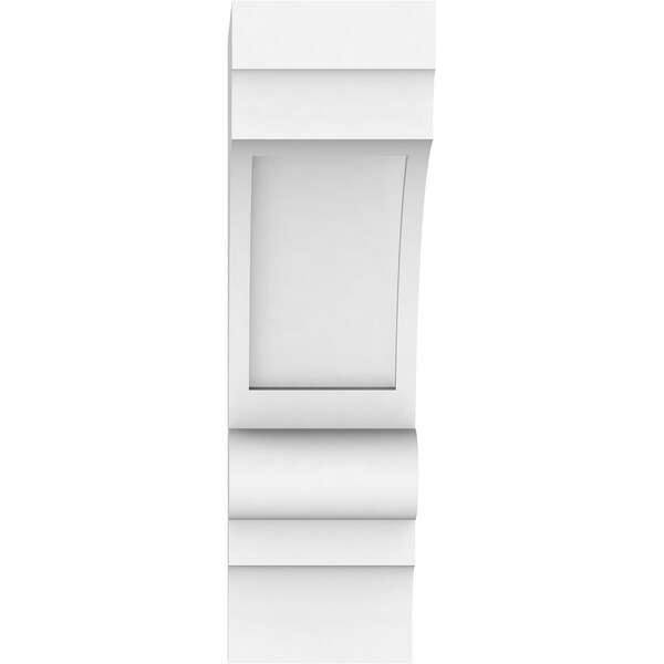 Ekena Millwork Standard Diane Architectural Grade PVC Corbel, 3"W x 6"D x 12"H - CORP03X06X12DIA