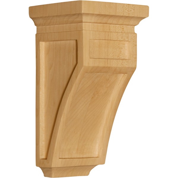 Osborne Wood Products 6 x 3 x 2 3/4 Carpi Mission Corbel in Alder - 8008A