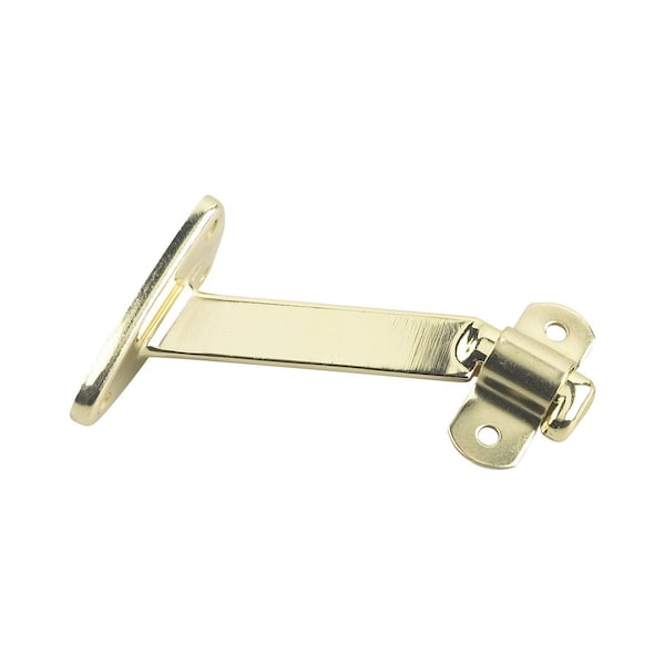 Onward 4 116inch 103 mm HeavyDuty Handrail Bracket, Brass - 2284BV