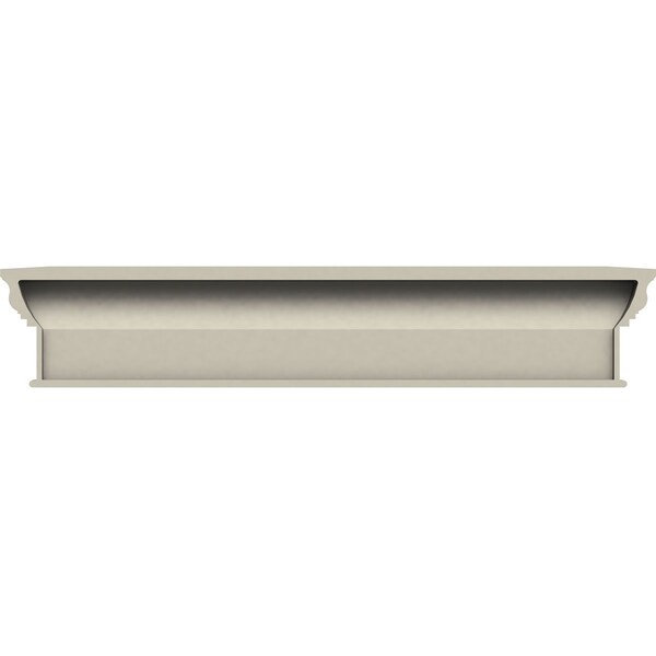 Ekena Millwork 54" Bottom Width x 62 1/2" Top Width x 12"H x 1 1/4"P Craftsman Crosshead - CRH12X54