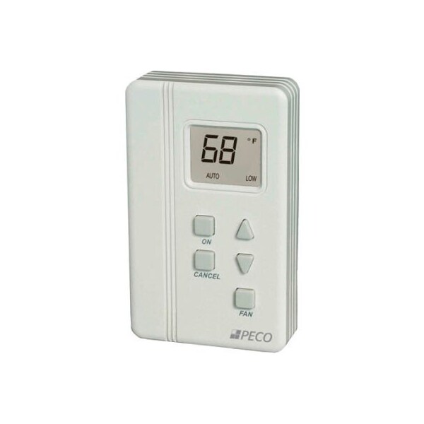 Peco PECO Trane Compatible Zone Sensor SDP155-009 Digital Display, Temp Adj, On, Cancel, Fan(H, M, L, O)Comm Jac - 69562