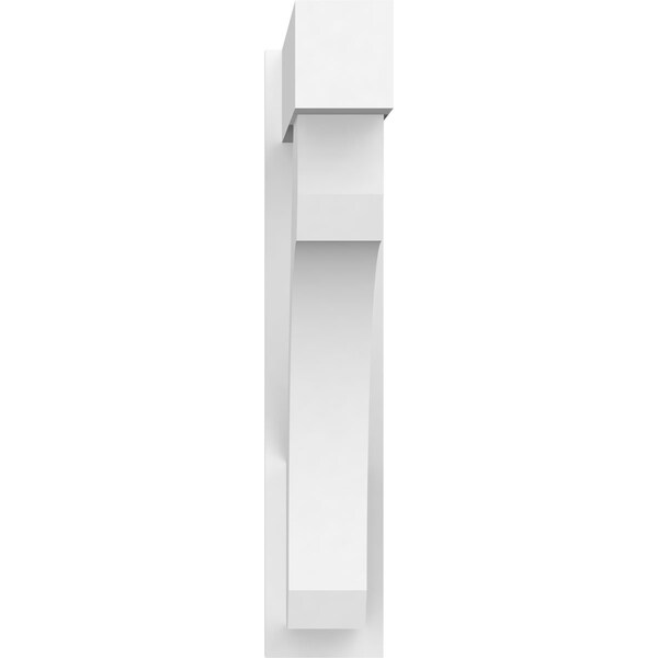 Ekena Millwork Legacy Architectural Grade PVC Outlooker with Block Ends, 7"W X 36"D X 36"H - OUTP07X36X36LEC05