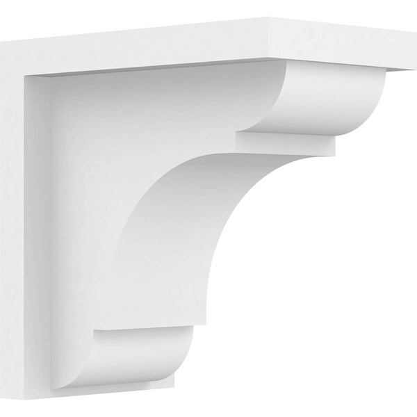 Ekena Millwork Standard Bryant Architectural Grade PVC Bracket, 3"W x 5"D x 5"H - BKTP03X05X05BRY