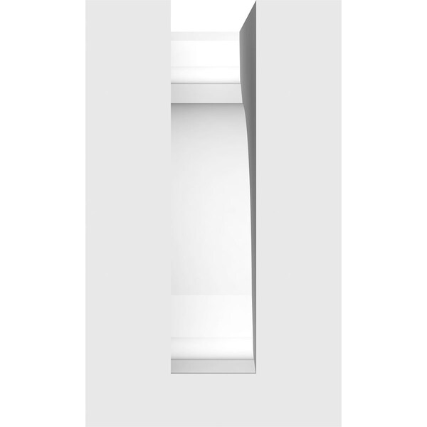 Ekena Millwork Standard Bryant Architectural Grade PVC Bracket, 3"W x 5"D x 5"H - BKTP03X05X05BRY