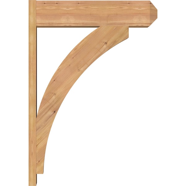 Ekena Millwork Thorton Craftsman Smooth Outlooker, Western Red Cedar, 7 1/2"W x 28"D x 40"H - OUT08X28X40THR04SWR