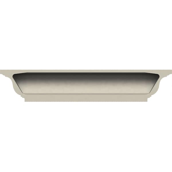 Ekena Millwork 76" Bottom Width x 84 1/2" Top Width x 5 3/4"H x 1/2"P Stanford Crosshead - CRH06X76ST-3