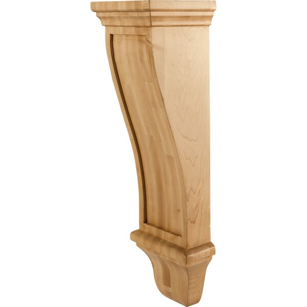 Hardware Resources 7" Wx6"Dx22"H Cherry Renaissance Corbel - COR19-3CH