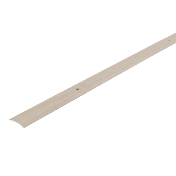 M-D Building Products Aluminum, Pewter, 144 in L, 1.25 in W - 31494