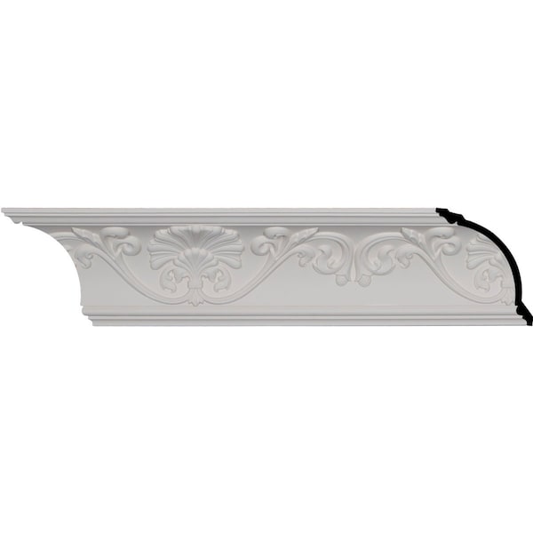 Ekena Millwork SAMPLE - 6 3/8"H x 6 1/4"P x 8 5/8"F x 12"L, (18 7/8" Repeat), Cornelia Crown Moulding - SAMPLE-MLD06X06X08CN