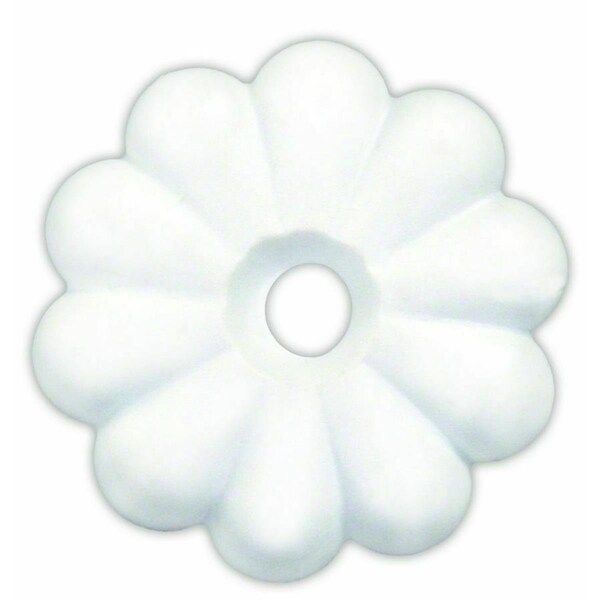 Gourmetgalley White Plastic Rosettes, 14PK - GO2454359