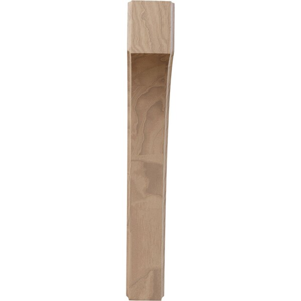 Ekena Millwork 1 3/4"W x 6"D x 12"H Clarksville Bracket, Mahogany - BKTW02X06X12CVGM