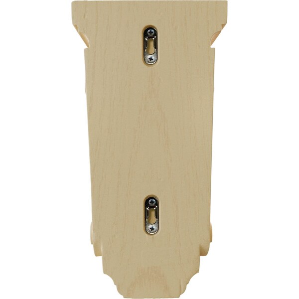 Ekena Millwork 6 1/4"W x 4"D x 12"H Cole Pilaster Wood Corbel, Maple - CORW06X04X12COMA