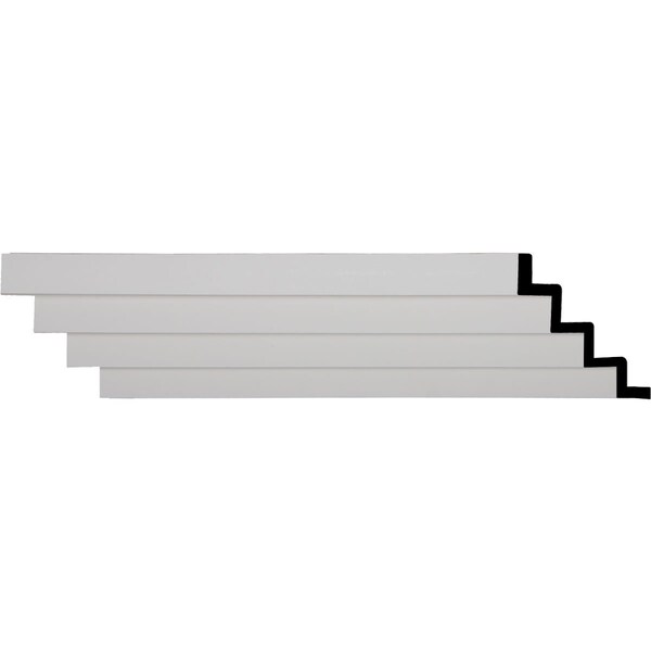 Ekena Millwork SAMPLE - 7 5/8"H x 8 1/8"P x 11"F x 12"L, Eris Step Crown Moulding - SAMPLE-MLD07X08X11ER