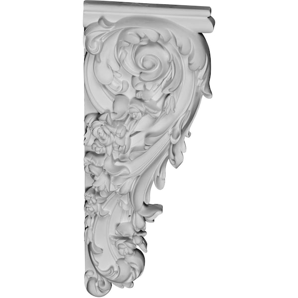 Ekena Millwork 17 1/4"W x 6 1/4"H x 1 1/8"P Logan Onlay, Right - ONL17X06X01LO-R
