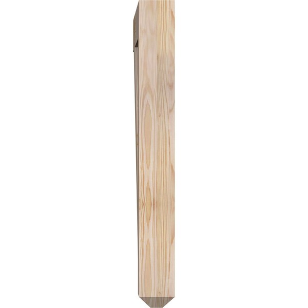 Ekena Millwork Thorton Craftsman Smooth Bracket, Douglas Fir, 3 1/2"W x 26"D x 30"H - BKT04X26X30THR04SDF