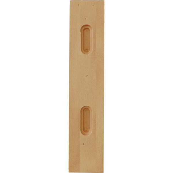 Ekena Millwork 2 1/2"W x 7"D x 10"H Large Thompson Wood Bracket, Red Oak - BKTW02X07X10TMRO