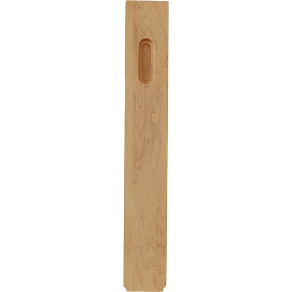 Ekena Millwork 1 3/4"W x 8"D x 12"H Clarksville Bracket, Red Oak - BKTW02X08X12CVRO
