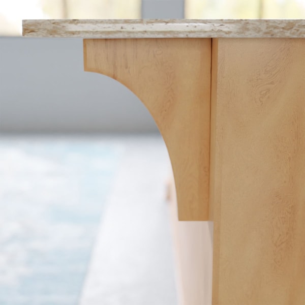 Ekena Millwork 1 3/4"W x 8"D x 12"H Clarksville Bracket, Red Oak - BKTW02X08X12CVRO