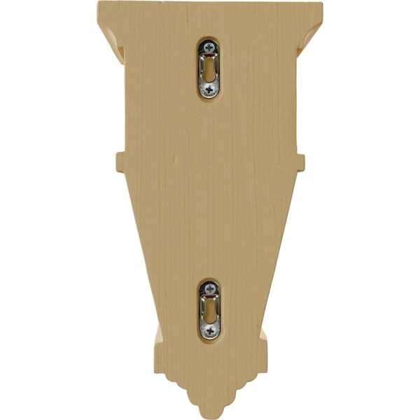 Ekena Millwork 6"W x 4"D x 11"H Alpine Corbel, Alder - COR06X04X11APAL