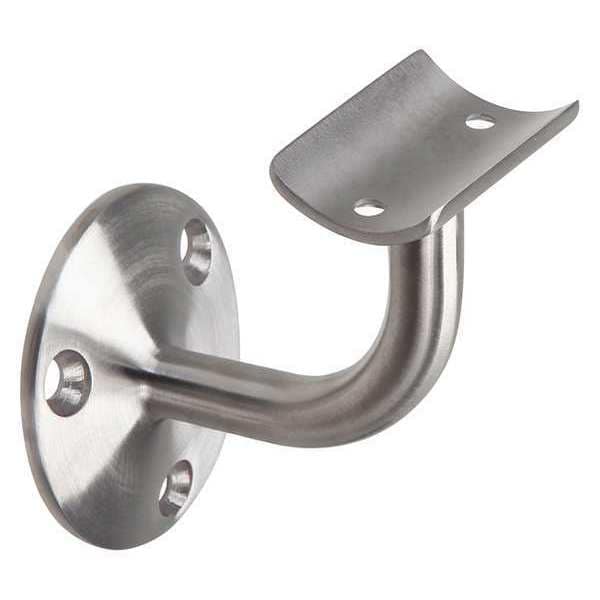 Lavi Industries Handrail Bracket, SS, 2-1/2" H, 2-1/2" L - 49-301/1H