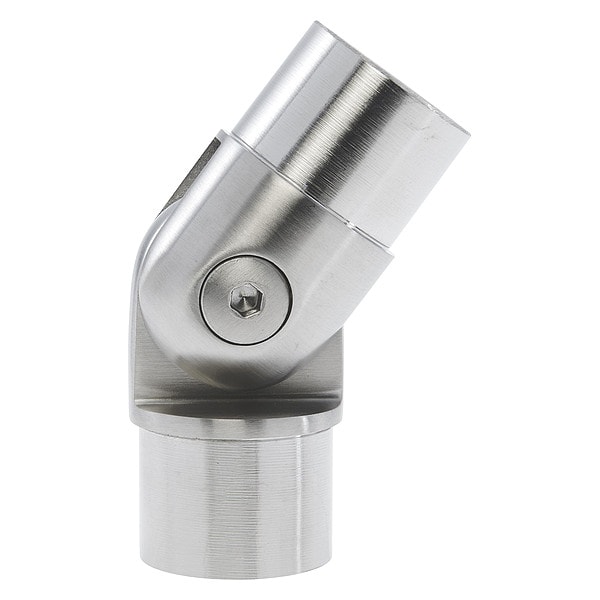 Lavi Industries Adj. Flush Elbow, SS, 1-3/4" H, 1-1/2" L - 49-732A/1H16