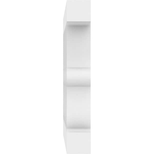 Ekena Millwork El Dorado Architectural Grade PVC Running Trim, 4"H x 5/8"P x 48"L - RUNP04X0625X48ELD