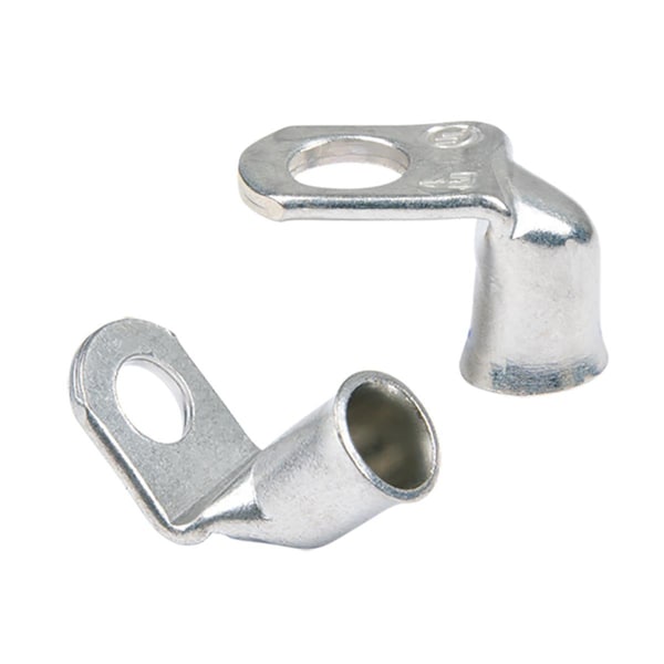 Seguridad primero 0.37 in. 90 grados Terminal de cobre estañado - No.2 - 2 piezas - SA2933743
