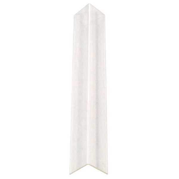Pawling Corner Guard, Smooth, Clear, 90 Deg., 1-1/8"W X 96"H - CG-17-8-132