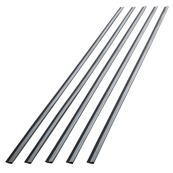 Fasade J Trim Brushed Steel, PK5, PK5 - 14533