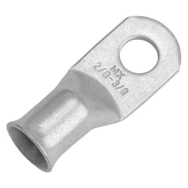 Grupo Pacer Terminal Estañada 2/0 AWG, Tamaño de perno de 3/8 pulgadas, Paquete de 2 - TAE2/0-38R-2
