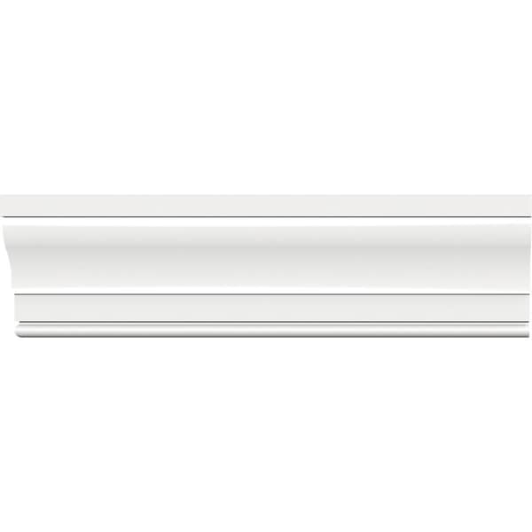 Ekena Millwork WM445 - 3 1/4"H x 5/8"P x 96"L Casing Moulding, PVC - WM445X96SWPV
