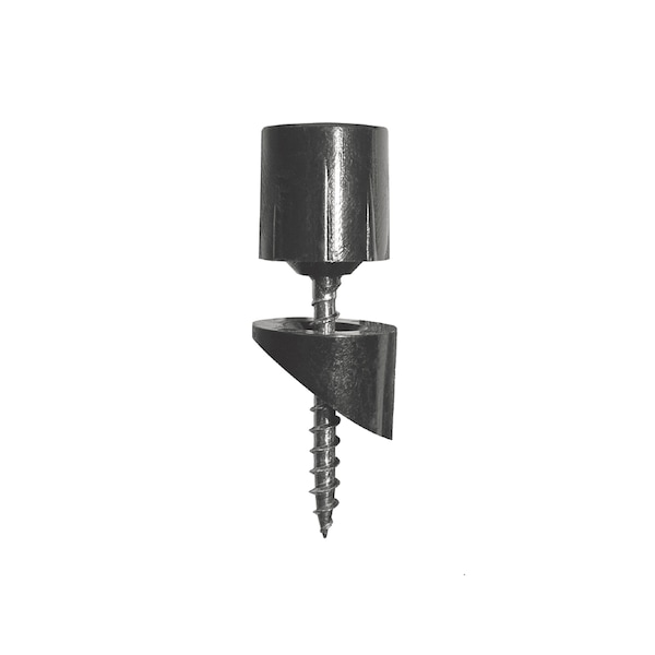 Nuvo Iron CONTRACTOR VALUE PACK - 26 in LONG x 3/4 in DIAMETER BLACK GALVANIZED STEEL ROUND BALUSTERS - CR26