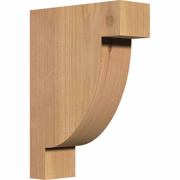 Ekena Millwork Alpine Smooth Corbel, Western Red Cedar, 3 1/2"W x 10"D x 14"H - COR04X10X14ALP00SWR