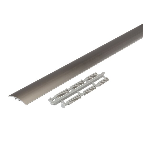 M-D Building Products Aluminum, Smooth Pewter, 36 in L, 1.5 in W - 97013