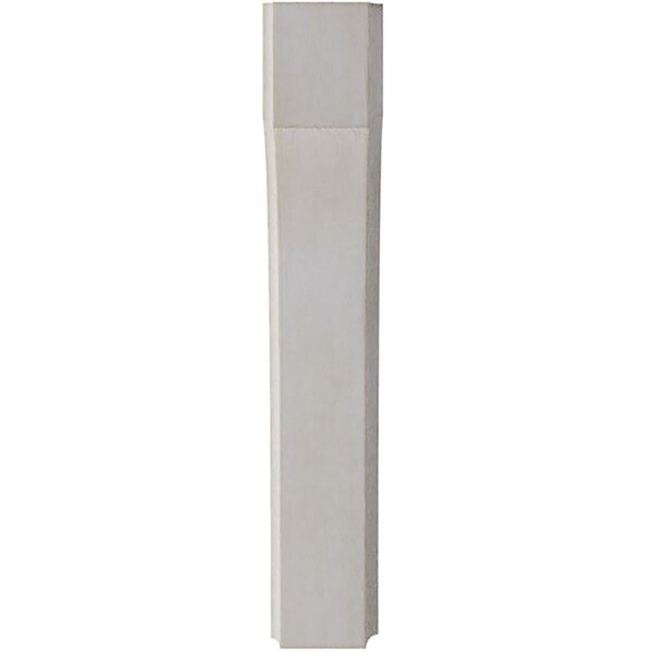 Ekena Millwork 1 3/4"W x 6"D x 10"H Clarksville Wood Vintage Decor Bracket, Chalk Dust White - BKTWD02X06X10CVWH