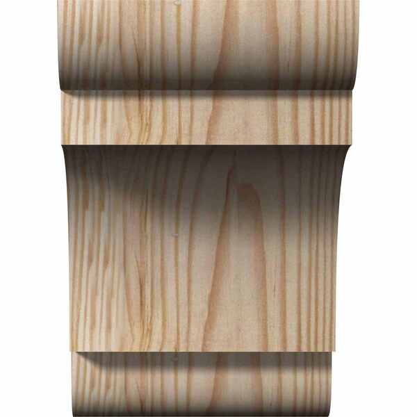 Ekena Millwork New Brighton Rough Sawn Corbel, Douglas Fir, 4"W x 6"D x 6"H - COR04X06X06NEB00RDF